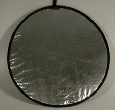 PRL) DISCOLITE 01021 SILVER GOLD PANNELLO RIFLETTENTE 62 cm CONDOR FOTO     