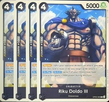 One Piece TCG - Playset di 4 -