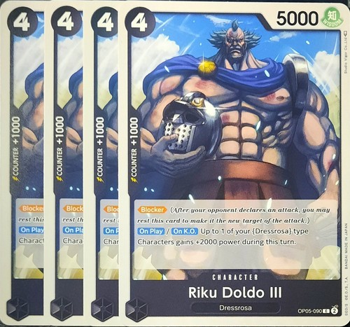 One piece tcg playset 4 - one, di
