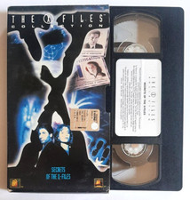 Vhs Secrets Of The X-Files Film Fantascienza Duchovny Videocassetta (K20)
