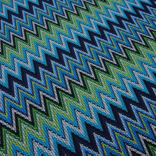 Tessuto maglia jersey zig - , zag