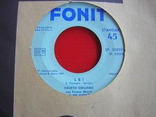 45 GIRI FAUSTO CIGLIANO LEI /