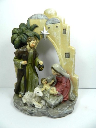 Natività con paesaggio - natività, cm