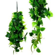  2 Pcs Piante Finte Per Rettili Terrario Decorazioni Accessori Recinti