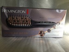 Regmington Straingh Brush Spazzola 2 In 1 Piastra+spazzola In Ceramica .