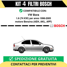 KIT BOSCH 4 Filtri tagliando