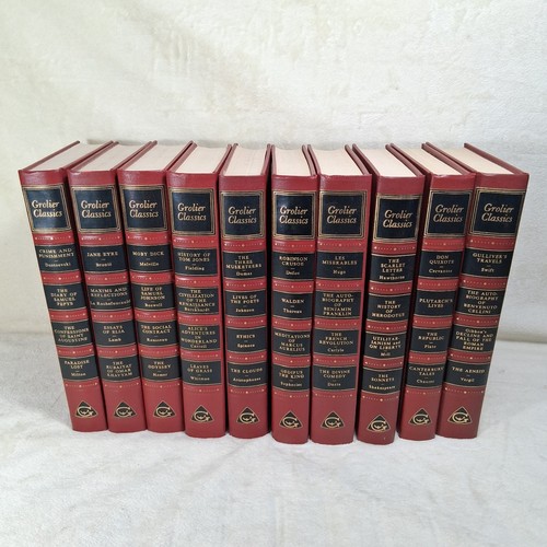 Complete set grolier - 10,