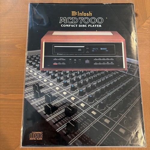 Mcintosh mcd 7000 - mcd, lettore