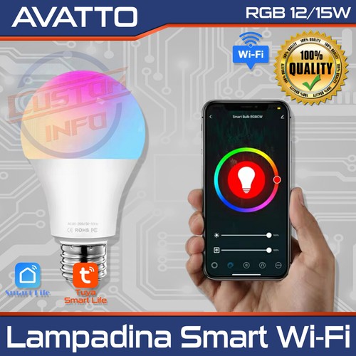 Lampadina intelligente wifi - lampadina,