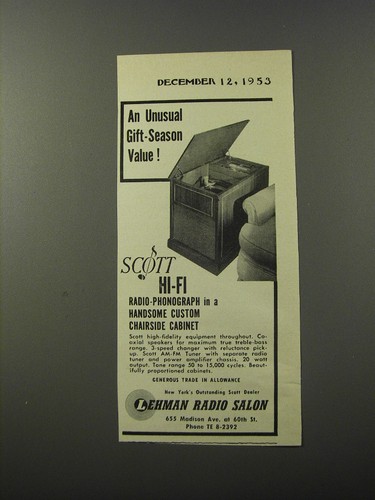 1953 lehman radio salon - 1953,