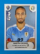 Figurine Panini Copa America 2021 URU07 Martin Caceres URUGUAY 