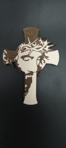 Crocifisso legno con - crocifisso, in