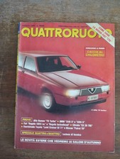 1986 08 QUATTRORUOTE AGOSTO
