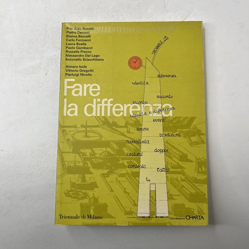 Libro fare differenza - fare, la