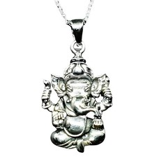 Collana con ciondolo Ganesh in