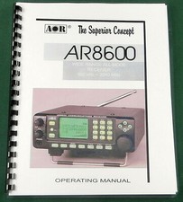 Manuale operativo AOR AR8600