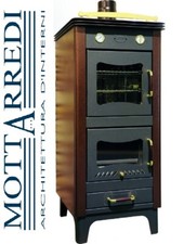 Stufa a legna con forno