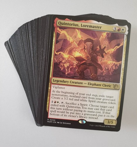 Mtg commander quintorius - mtg,