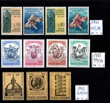 LOTTO COLLEZIONE FRANCOBOLLI VATICANO