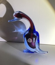 Anatra vetro murano - di,