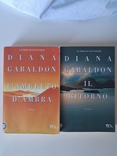 Gabaldon  2 Libri Outlander  Il Ritorno L' Amuleto D'ambra 