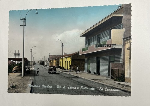 Cartolina bovalino marina via