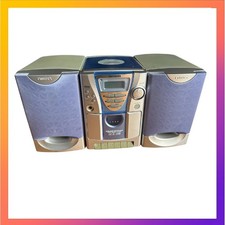 Impianto Stereo HI-FI Radio Lettore per Cassette CD Aiwa LCX-10 Vintage Usato