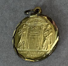 PAPA PAOLO VI medaglia tono oro spazzolato 1975 celebrazione giubileo anno ROMA