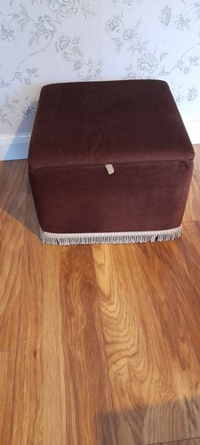 Pouf poggiapiedi quadrato