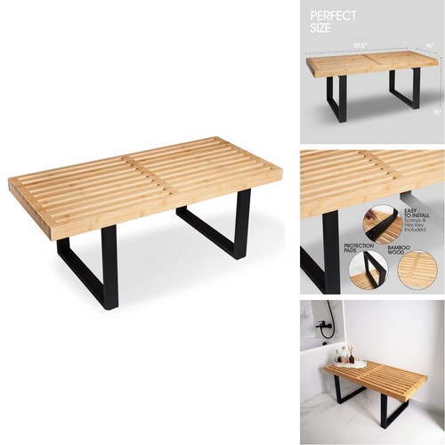 Panca legno doghe sweven - legno,