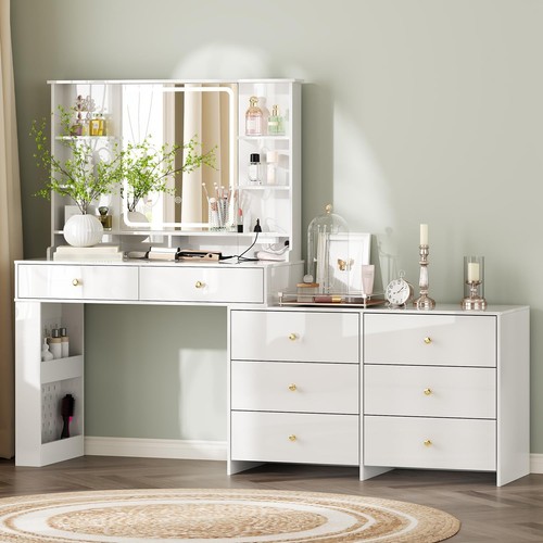 Makeup vanity desk - makeup, with