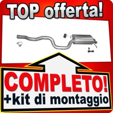 Silenziatore Posteriore per VW