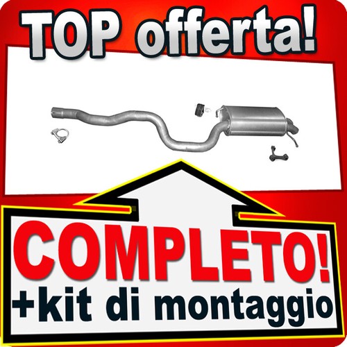 Silenziatore posteriore per - silenziatore, vw