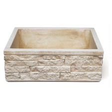 Lavello da esterno in pietra