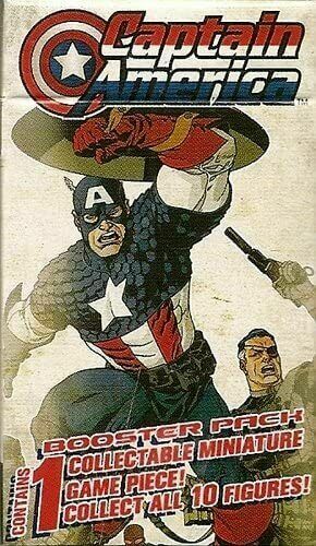 Captain america heroclix box - captain,