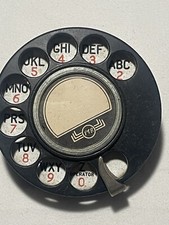 Telefono antico vintage ruota