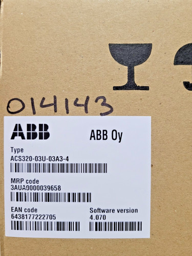 Abb drive 460v 6a 3 - 1.5,