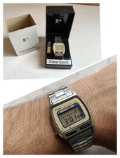 80s RARE PULSAR Y765-5019 CHRONO GAME WATCH VINTAGE UHREN OROLOGIO BOXED NOS!