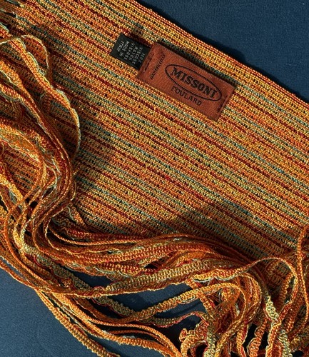 Sciarpa leggera con frange