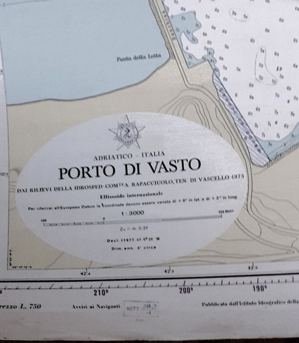 Carte nautiche originali - carte, porto