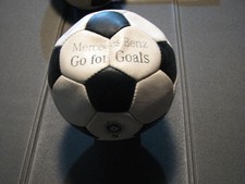 vintage Pallone palla calcio football ball leather cuoio '70s pentagoni Mercedes