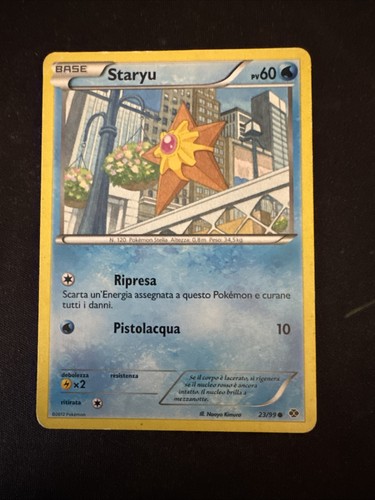 Carta pokemon staryu - pokemon,