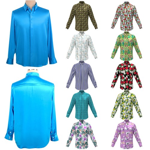 Camicia uomo 100 - pura, seta