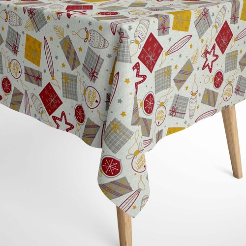 Tovaglia cotone natale avvento - natale,
