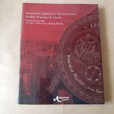 antiquorum catalogo importanti orologi Hong Kong 2007 in inglese