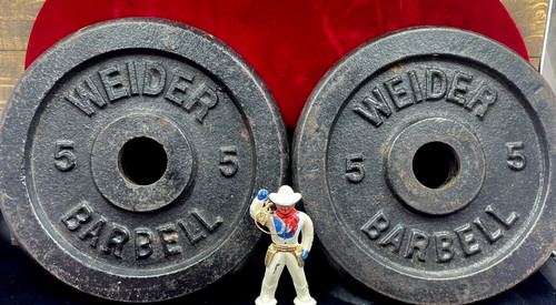 Pesi weider vintage 5 - pesi, (2)