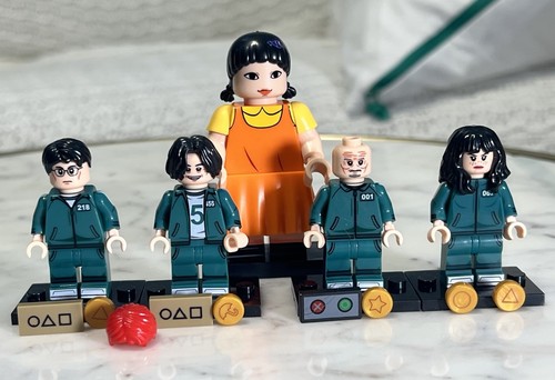 Lotto minifigure lego squid - minifigure,