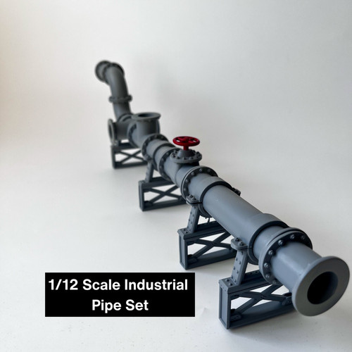 Set pipe industriali - , scala