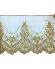 50 Cm Passamaneria Pizzo Tulle
