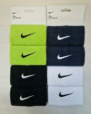 7576  NIKE WRISTBAND  POLSINI POLSIERE SPUGNA BASKET FOOTBALL TENNIS